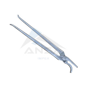 Premium venta al por mayor de acero inoxidable herrador profesional de mandíbula curvada pezuña de caballo Clinchers para cuidado de pezuña equina plata duradera - Product Image 3