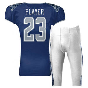 American Football Jersey & <b>Pant</b> Set | Short Sleeve Lightweight Comfortable High Quality Sublimation Printing Uniform Wholesale - Product Image 2