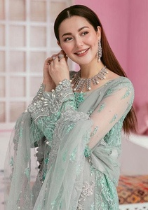 Vestido de fiesta de verano para mujer recién llegado con diseño pakistaní bordado logotipo personalizado vestido étnico con características ecológicas - Product Image 3