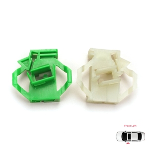 Clips de réparation de lève-vitre BWR35+BWR62 avant gauche pour Polo Classic 6V Caddy MK2 Cordoba MK1 Ibiza MK2 Inca Octavia MK1 1U 6K4 - Product Image 1