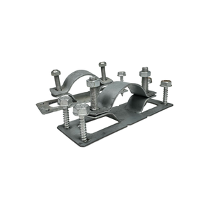 안전 U 자형 4*4 회전 분말 코팅 금속 알루미늄 스틸 울타리 버팀대 장착 브래킷 - Product Image 6