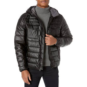 Personnalisé hiver hommes doudoune de haute qualité hiver à capuche fantaisie impression complète manteau bouffant veste de luxe de créateur pour homme - Product Image 1