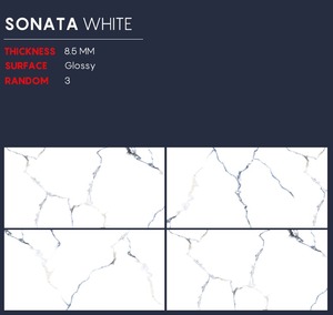 Carreaux élégants de couleur claire brillants 600x1200mm pour carreaux de maison Carreau de sol et de mur en porcelaine au design moderne 60x120cm pour la maison - Product Image 3