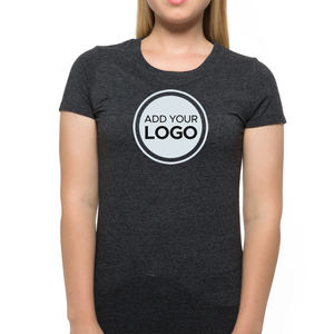 T-shirts Tri-Blend pour femmes Next Level Logo personnalisé Vêtements de sport T-shirt Tri-Blend pour femmes - Product Image 2