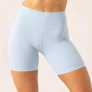 Control transpirable Yoga Gym Wear Shorts para mujeres Athletic Fit Tights Custom Yoga Gym Wear Shorts - Product Image 6