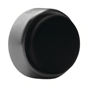 HEWI 611XA / 611XC Pare-chocs mural en acier inoxydable mat, longueur 15 mm, pour tapis et protections - Product Image 3