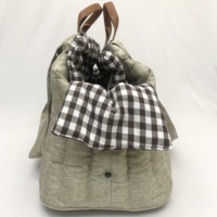 Sac à dos élégant et spacieux pour animaux de compagnie, pliable, léger, en polyester, design ergonomique, écologique, transparent et respirant