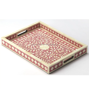 Bandeja de servicio con diseño moderno hecho a mano con resina con incrustaciones de madreperla para cocina, muebles para el hogar, utensilios de cocina de hotel al mejor precio - Product Image 1