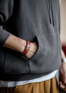 Pasamontañas tipo capucha de forro polar grueso de 450 g/m² para hombre, estilo vintage, con tu propio logotipo - Product Image 4