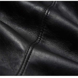 Vente chaude élégante femmes Faux cuir taille haute jupe dentelle décoration décontracté confortable pour les vêtements de bureau quotidiens pour l'été - Product Image 4