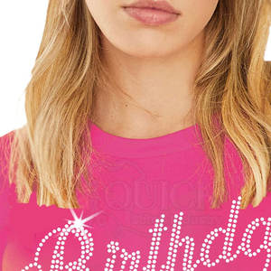 Camisetas de mujer con diamantes de imitación de alta calidad a precio razonable verano transpirable secado rápido ecológico - Product Image 5