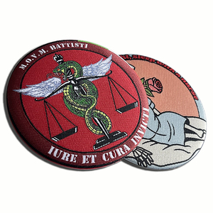 Custom Zinc Alloy Enamel <strong>Buttons</strong> - Square Shape, Colorful Plating, Perfect for Garments &amp; Clothes - Product Image 6