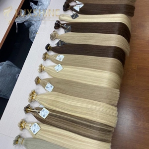 Top Extensions de cheveux humains vietnamiens bruts couleur claire 613 Genius trame droite avec Standard Double dessiné de cheveux Luxshine - Product Image 5