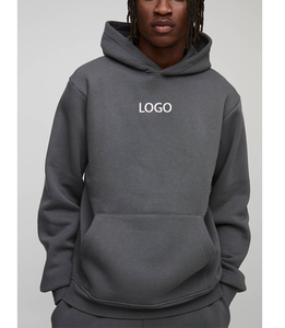 Sweat à capuche de haute qualité pour le basketball, style streetwear urbain, coupe ample, avec patch brodé appliqué, taille américaine - Product Image 1