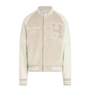 Vêtements de sport OEM broderie chenille personnalisée veste universitaire pour hommes personnalisée veste de laine de baseball d'université hommes - Product Image 4