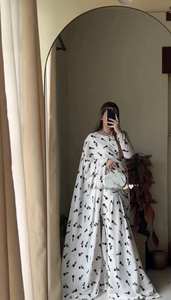 ชุดส่าหรีผ้าไหมพิมพ์ลายสุดสวย - Product Image 2