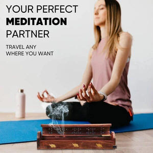 High Quality Wooden Carved Handmade Natural Wooden <b>Incense</b> <b>Stick</b> <b>Holder</b> New Style Fragrance <b>Incense</b> Burner For Home Decoration - Product Image 2