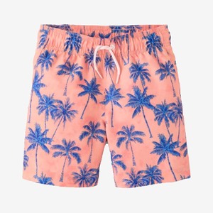 Shorts de baño para mujer, 130 GSM, de poliéster de secado rápido, color morado claro, con logotipo bordado personalizado, shorts de playa para mujer - Product Image 5