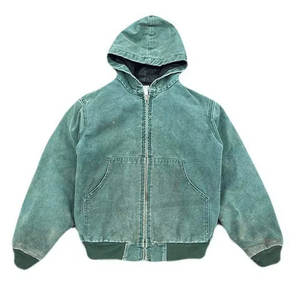 Sudadera con capucha de lavado ácido para mujer, ropa de calle informal, figuras de hombro caído, sudaderas transpirables ecológicas, tejido de algodón 100%, forro polar - Product Image 4