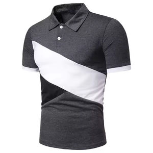 2025 gros Logo personnalisé grande taille hommes Polo Style européen été mode respirant coton T-Shirt sur ZOHAN CRÉATIONS - Product Image 6