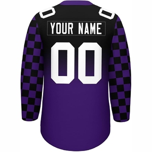 เสื้อเจอร์ซีย์ฮ็อกกี้น้ำแข็งออกแบบโลโก้ได้ตามต้องการ - Product Image 5