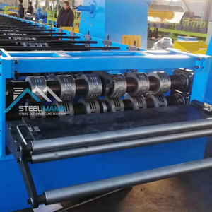 Máquina formadora de rollos de hoja de cubierta de piso de 1020 mm de acero metálico de precisión de alto rendimiento - Product Image 4