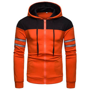 Proveedor directo de fábrica, Jersey cómodo para hombre, sudaderas con capucha de gimnasio con logotipo de diseño personalizado, cremallera, sudaderas térmicas 3D, logotipo bordado - Product Image 3
