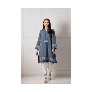 Hermosos nuevos diseños colección de verano para mujer pakistaní indio Bangladeshi estilo vestidos casuales shalwar qameez vestidos largos - Product Image 3