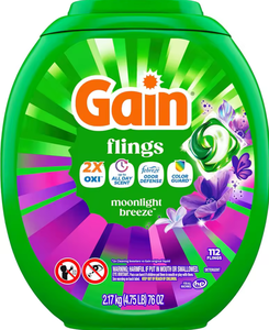 Lessives en capsules en gros 3-en-1 HE Pacs Parfum naturel Détachant 112 unités - Product Image 2