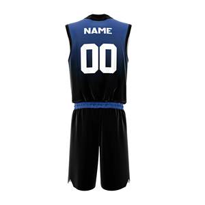 Uniforme de basket-ball d'été pour hommes avec maillot imprimé, vêtements de sport certifiés BSCI, avec numéro et nom uniques, uniforme OEM - Product Image 4