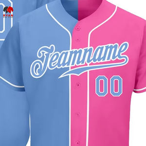 Impresión de sublimación personalizada de béisbol para hombres, mujeres y niños con tela de poliéster, transpirable, respetuoso con el medio ambiente, diseño de alta calidad - Product Image 5
