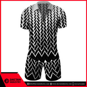 Bas quantité minimale de commande Hommes Ensembles Courts Pas Cher Hommes Respirant Personnalisé Coton Été Ensemble Court Ensemble de Qualité Premium - Product Image 3