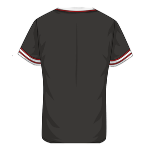 Pas cher et Vente en gros Maillot de baseball col en V Broderie Sportswear Musculation Uniforme pour hommes T-shirt ample Maillots de baseball - Product Image 4