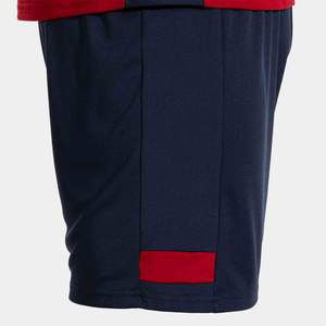 Maillot de football rouge bleu 100% polyester uniforme d'équipe de haute qualité ensembles de coupe automatisés service de gros OEM personnalisé inclus - Product Image 4