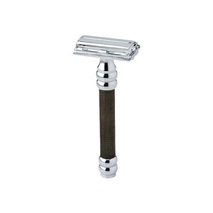 Madhav Rasoir de sécurité en acier inoxydable de luxe en métal pour hommes, lame unique, pour le visage et le corps, prix de gros - Product Image 1