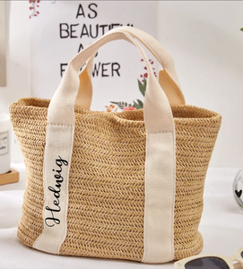 Fourre-tout en toile de jute sacs de demoiselle d'honneur de plage personnalisés sac de corde en papier tissé sacs de plage en macramé au Crochet directement du fournisseur indien - Product Image 2