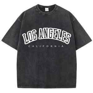 เสื้อทีเชิ้ตทรงหลวมเปิดไหล่ทรงบ็อกซี่สำหรับผู้ชายเสื้อผ้าแนวสตรีทไซส์ใหญ่พิเศษ - Product Image 6