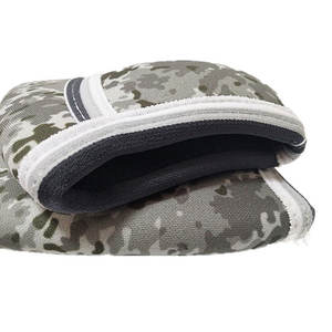 Manchons de genou unisexes personnalisés en spandex et nylon pour la salle de sport, l'entraînement, la musculation, la force athlétique, respirants, anti-UV, séchage rapide - Product Image 3