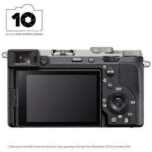 Compact 33MP Full-Frame Mirrorless Silver Camera Vari-angle Touch Screen Real-<b>Time</b> 10 Fps Autofocus 4K Movie <b>Recording</b> HD - Product Image 3