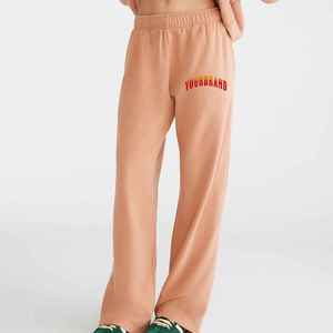 OEM/ODM Custom Embroidery Logo Regular Fit <b>Polyester</b>/Cotton Fleece Winter Eco-Friendly Casual Wear Hip Hop <b>Joggers</b> Women - Product Image 4