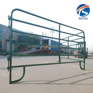 Obral besar pagar peternakan logam panel pagar corral galvanis celup panas pagar kuda portabel untuk ternak domba atau kuda - Product Image 6