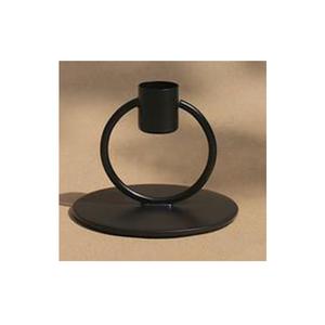 Metal <b>Small</b> <b>Candle</b> Stand With Iron Powder Coating for Kitchen & Home Black Color Customized <b>Candle</b> Holder for Hotel & Garden - Product Image 1
