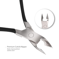Coupe-cuticules en acier inoxydable de haute qualité pour pédicure des doigts et des orteils, à large ouverture, facile à façonner, portable RS SURGICAL