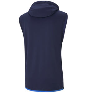 Sweat à capuche pour homme Sweat-shirt unisexe sans manches brodé en molleton de coton - Product Image 2