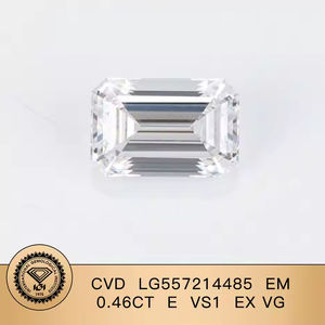 Certificado IGI Esmeralda 0.46ct E Color VS1 Diamante CVD suelto Diamante cultivado en laboratorio - Product Image 4