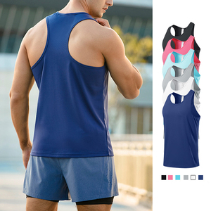 Chaleco Deportivo Informal para Hombre para Correr al Aire Libre, Talla Grande, Transpirable, de Secado Rápido, 100% Algodón, Camiseta sin Mangas Personalizada, Camiseta Deportiva de Punto - Product Image 5