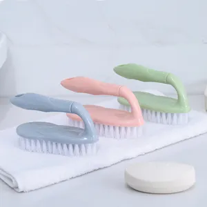 जापानी फैशन आपूर्तिकर्ताओं धोने प्लास्टिक हाथ बनाने अलमारियाँ स्क्रब सफाई दाग नायलॉन कपड़े धोने का ब्रश
