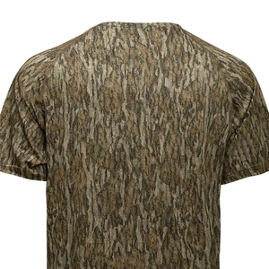 Camiseta de Hombre de Primera Calidad 100% Poliéster, Estampado de Camuflaje de la Selva, Estilo Real Tree, para Cualquier Condición, Camisetas de Hombre para Acampar - Product Image 3