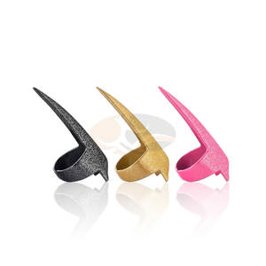 Herramienta de Peinado, Pinzas de Acero Inoxidable con Anillos para Trenzar, Separar y Seccionar el Cabello para Extensiones - Product Image 1