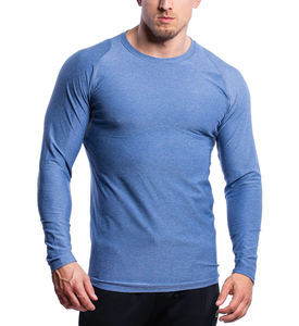 T-shirt de compression athlétique pour hommes de haute qualité vêtements de course parfaits couche de base d'entraînement d'entraînement de gymnastique à séchage rapide - Product Image 1